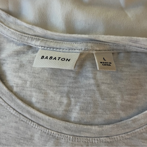 Babaton Light Heather Grey Tee Shirt - Picture 4 of 4
